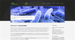 Desktop Screenshot of my.microbes.eu